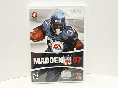 Madden NFL 07 (Nintendo Wii, 2006) NEW! Factory Sealed