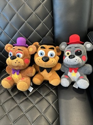 Funko Five Nights At Freddy s 8 Inch Freddy Fazbear Plush Toy FNAF lot of 3 