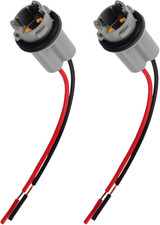 2PCS T15 Bulb Socket Wiring Harness Adapter,Reverse Light Socket Pigtail Wiring