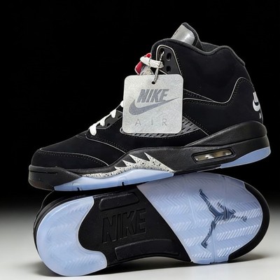 Jordan 5 ''BLACK METALLIC REIMAGINED'' High Top Baketball Shoes us 7-12