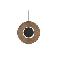 Wandlampe Indirekt Schwarz GX53 B:50 Cm Wohnzimmer Wandleuchte Holz Lampe