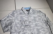 Buttercloth Shirt Men's 3XL Regular Fit Camo Print Dress Button Up Cotton Casual