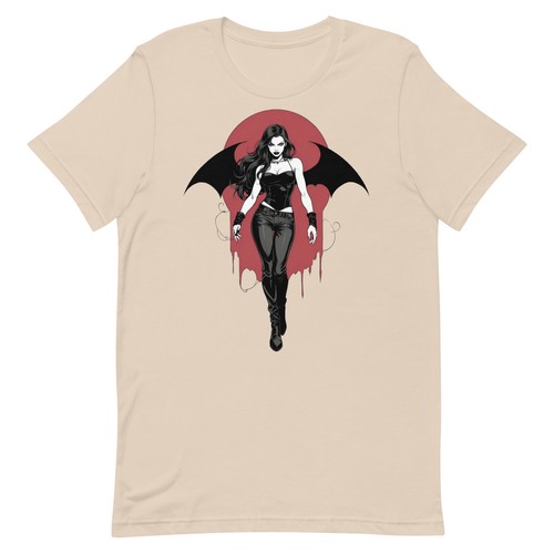 Camiseta Vampire Goth Lady Unisex - Imagen 6 de 6
