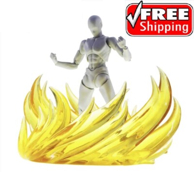 EFFECT BURNING FLAME yellow D-Art Figma Kamen Rider gundam 1/12 figure Mezco
