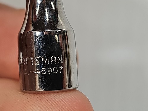 Craftsman ¼ Drive 6 Point Chrome Shallow 4mm Socket USA - Picture 4 of 7