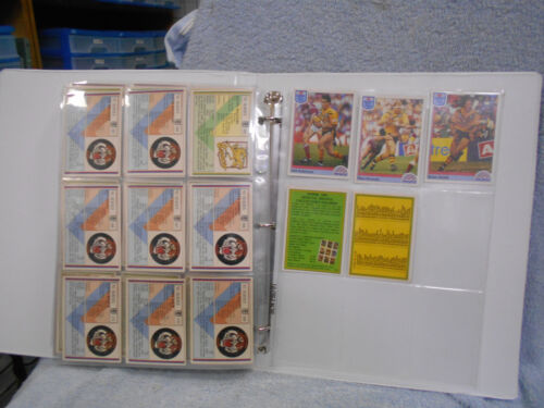 #UU. SET(176) OF 1992 REGINA RUGBY LEAGUE CARDS - Bild 22 von 23