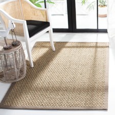 SAFAVIEH Natural Fiber NF114P Natural / Grey Rug