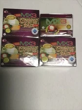 3BOXES MX3 COFFEE(high source Of VitC@ Calcium) &1Box Of Mx3 Plain 60 Capsules