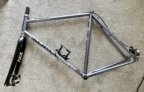 Soma Double Cross 58cm Ritchey WCS Carbon Cross Fork Chris King BB/Headset Spyer - Picture 8 of 9