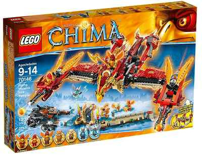 LEGO® Legends of Chima 70146 Flying Phoenix Fire Temple NEU
