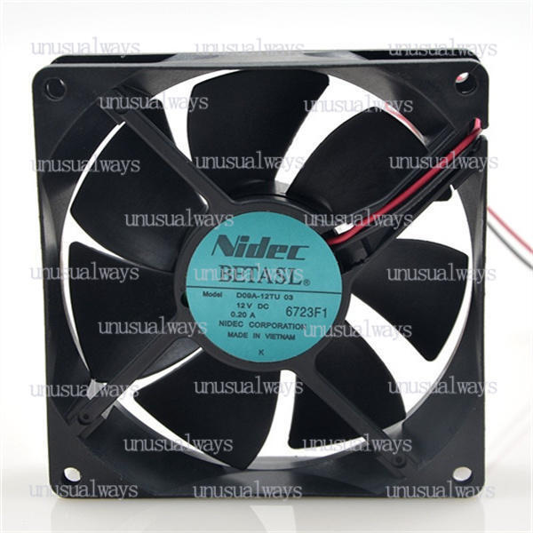 ONE NIDEC D09A-12TU 03 12V 0.2A Fan NEW
