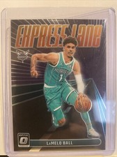 2023-24 Panini Donruss Optic #6 Lamelo Ball Hornets Express Lane Holo Prizm