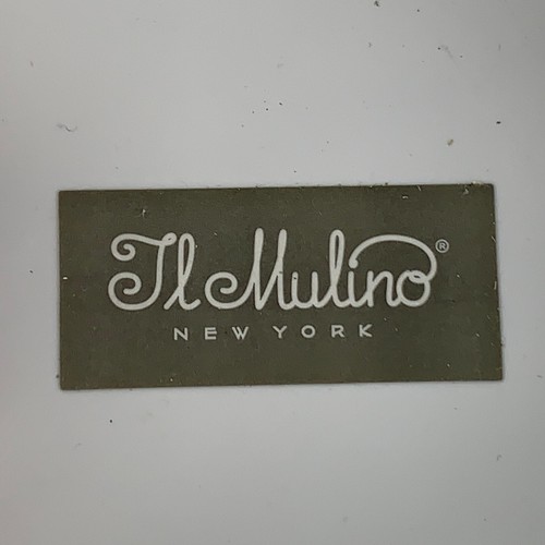 IL Mulino New York Melamine Large Serving Bowl White Ruffled 13”x5” Decor Salad - Picture 2 of 20
