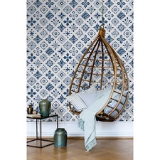 Signature pattern wallpaper Removable wall decal Just peel and stick Pattern