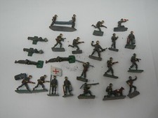 Vintage Lot of 22 Iron, Metal, Lead Military Figures