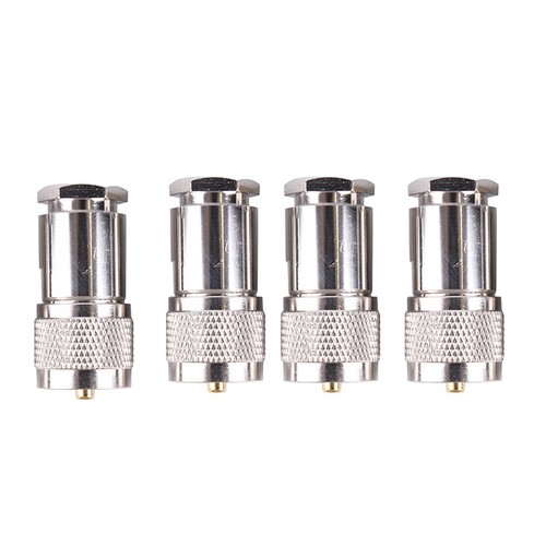 UHF male Plug PL259 clamp for RG8 RG165 RG213 7D-FB cable RF connectorJ GA - Zdjęcie 8 z 11