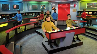TOS Bridge Playset Star Trek 12'' Figures QMx / EXO-6 / Sixth Scale / By Station