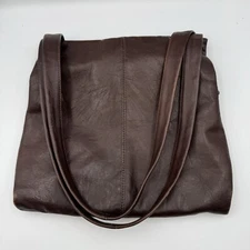 VTG Boulder Ridge Leather Bag Crossbody Full Grain Cowhide Brown Purse 9x9
