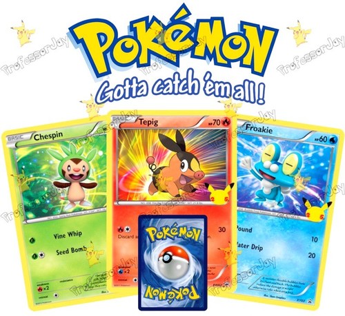 Pokemon 151 TCG SWSH CELEBRATIONS 25TH ANNIVERSARY ( 3X ) PACK JUMBO STARTERS - Picture 12 of 17