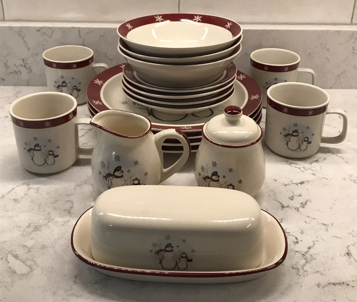 Royal seasons stoneware clearance snowman