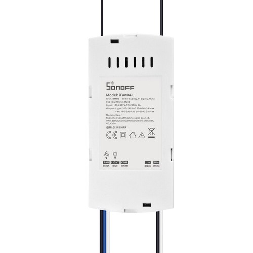 SONOFF Wifi Ceiling Fan Light Controller Timer APP 433MHz RF Remote Control - Picture 13 of 15