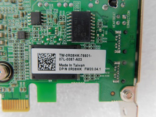 DELL 0R08HK TERA2 TERADICI PCOIP REMOTE ACCESS HOST CARD 2x Mini DP 1x RJ-45 - Bild 4 von 5