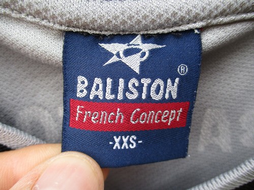 Maillot ACA AJACCIO Baliston football collection maglia vintage XXS - 第 2/3 張圖片