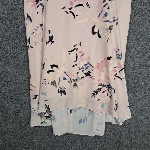 Piper Womens Dress Size 12 Midi Pink Floral - Picture 5 of 9