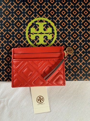 tory burch brilliant red wallet