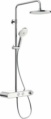 Wand-Duschsystem Duravit Shower System Chrom
