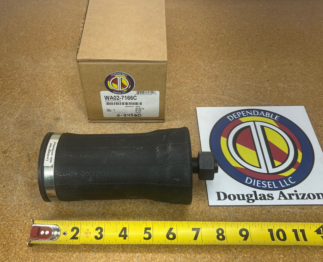 Cab Suspension Air Spring. P/N S-34580 Ref.# 7166, 7132