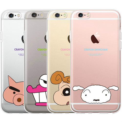 Crayon Shin-Chan Point Clear Case for iPhone X/XS XS Max XR 7/8/SE2/SE3 7/8 Plus - Bild 1 von 15