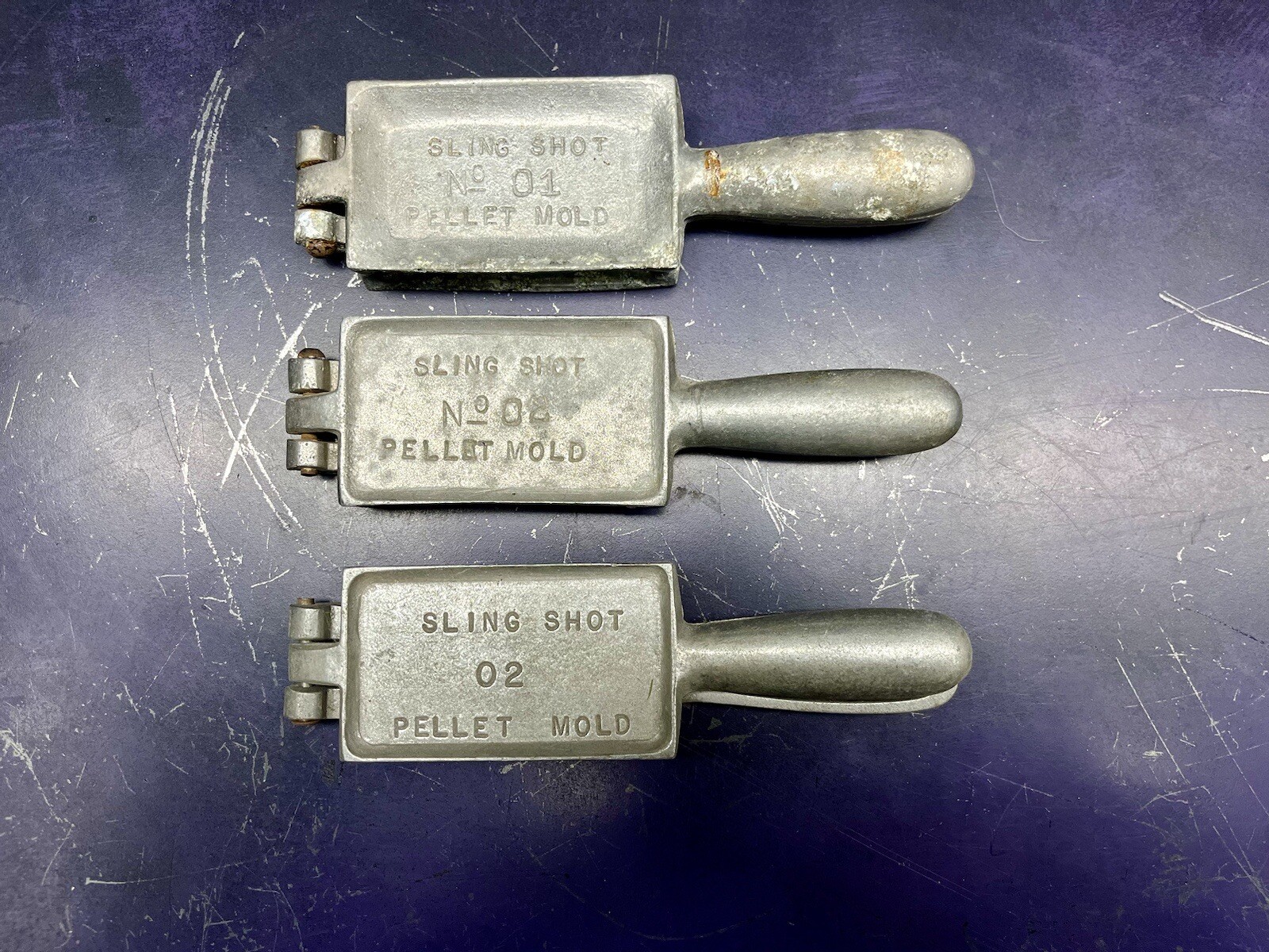 Vintage Slingshot Catapult Ammo Molds eBay