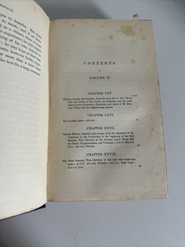 1845 THE HISTORY OF ROME Thomas Arnold 3 Vol Complete Set - Antique - London - Picture 12 of 19