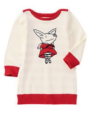 toddler red sweater dress