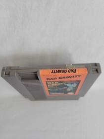 The Adventures of Rad Gravity Nintendo NES Authentic Tested And Working