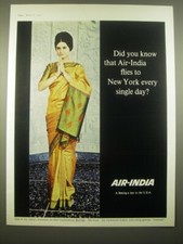 1966 Air-India Airline Ad - Did you know that...