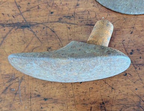 Scarce Antique Patent 1870s Primitive Cast Iron Cobblers Shoe Form ~D Bainbridge - Picture 8 of 10