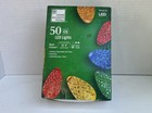 Home Accents Holiday 50 Multi-Color C6 Led Lights Set Indoor/Outdoor Ob