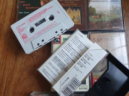 Lot of 8 Classical Tapes EMI inc Muti, Meyer, Battle, Fowke, Mutter - Picture 5 of 5