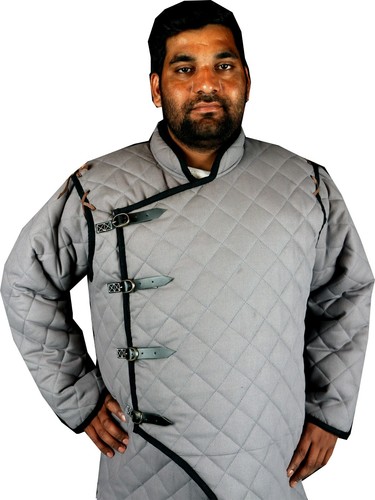Thick Padded Gambeson Coat, Armor Protection, Witcher Costume, Averland Clothing - Picture 41 of 41