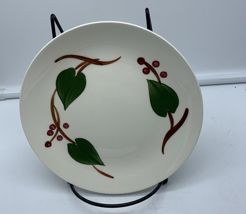 Vintage 8 Blue Ridge Southern Pottery "Stanhome Ivy" 6 3/8"Bread & Butter Plates - Picture 8 of 11