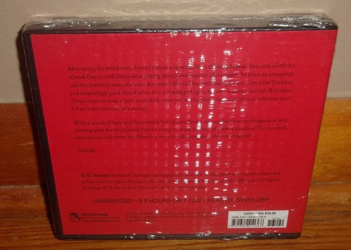FIRE IN THE OCEAN-Novel-K. D. Keenan-BRAND NEW & SEALED 7 Compact Disc Audiobook - Foto 3 di 3