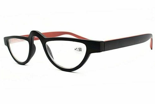 3 PACK Half Moon Reading Glasses Classic Retro Mens Womens Readers +1.0~3.5 B - Picture 10 of 20