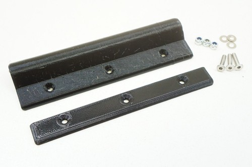 Rear Wing Protector Cover Bashing Upgrade for Team Associated Rival MT10 Truck - Picture 2 of 6