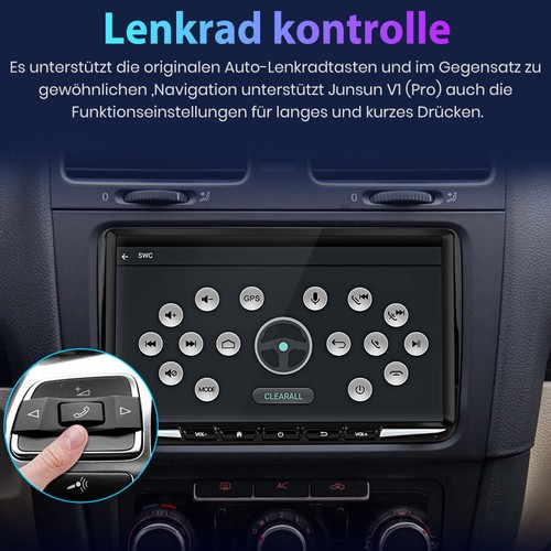 Android 12.0 Autoradio GPS NAVI für VW Golf 5 6 PLUS Touran Polo Tiguan EOS 64GB - Bild 7 von 11