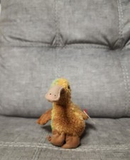 1998 Ty BEAK the Kiwi Bird Beanie Baby * RARE TAG ERROR *