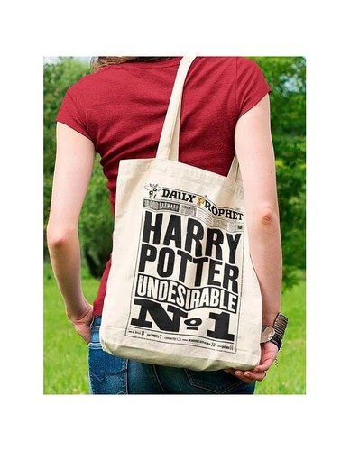 Harry Potter Tote Bag Shopping MinaLima Undesirable No. 1 OFFICIAL MERCHANDISE - Picture 5 of 8