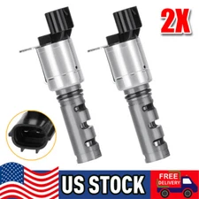 2PCS Engine Variable Valve Timing VVT Solenoid 15330-0T010 for Toyota RAV4 Camry