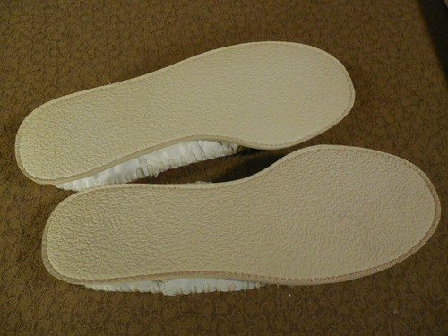 Vintage Handcraft Christmas MUK LUKS Hand Crafted Slippers Ladies Size 10-11 MB - Picture 3 of 5